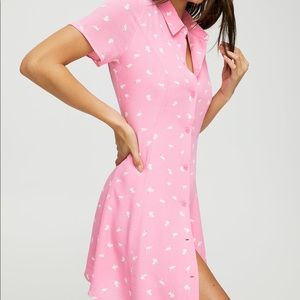 Aritzia Sunday Best Winnie Dress in Pink